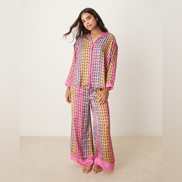 𝓯𝓹 Free People ~ dreamy days satin pajama set - Picture 4 of 17